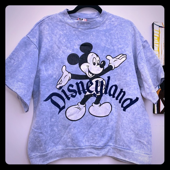 Vintage Disneyland Acid Wash Sweatshirt - Picture 1 of 6